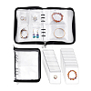 Transparent PVC Jewelry Organizer Storage Zipper Bag AJEW-PH0012-60-6