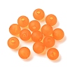 Round Transparent Acrylic Beads PL582-7-1