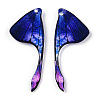 Epoxy Resin Wing Pendants RESI-TAC0021-96E-2