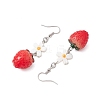 Resin Dangle Earrings EJEW-JE06308-4