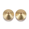 Eco-Friendly Brass Bead Cap KK-H740-09G-1