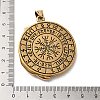 304 Stainless Steel Big Pendants LS-STAS-D091-05AG-3