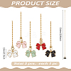 5Pcs Alloy Enamel Charms Ceiling Fan Pull Chain Extenders HJEW-LP00064-2