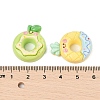 Opaque Resin Fruit Cabochons CRES-M037-20-3