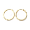 Brass Ring Hoop Earrings EJEW-M025-04G-1