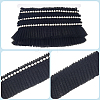 5Yards Polyester Lace Ribbon SRIB-GF0001-74C-7