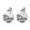 Tarnish Resistant 304 Stainless Steel Pendants LS-STAS-Z006-13P-1