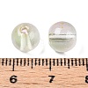 Frosted Baking Painted Glass Beads DGLA-N005-8mm-02-4