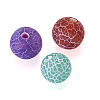 300Pcs 15 Colors Natural Crackle Agate Beads G-TA0001-26-13