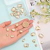 CHGCRAFT 140Pcs 12 Style Mixed Shape Sew on Rhinestone FIND-CA0007-43E-3