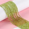 Natural Peridot Beads Strands G-K313-B01-02-2