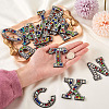 Cloth Iron On Alphabet Patches X-FIND-TAC0002-03-7