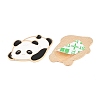 Animal Alloy Enamel Cabochons AL-CBA1A6F-01KCG-B-2