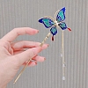 Alloy Enamel Hair Sticks PW-WG20273-03-1