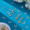 100Pcs 2 Styles 304 Stainless Steel Leverback Earring Findings STAS-PH0007-17-4