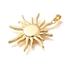 Brass Pendents X-KK-R212-06G-01-2