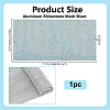 Aluminum Rhinestone Mesh Sheets DIY-WH0816-125-2