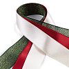 9 Yards 3 Styles Christmas Theme Polyester & Polycotton Ribbons Sets SRIB-A015-01A-03-2