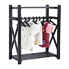 Plastic Mini Clothes Closet with Coat Hanger DOLL-WH0007-14B-1