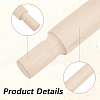 Wooden Rolling Pin AJEW-WH20141-42C-6