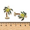Alloy Rhinestone Pendants LS-FIND-I051-03G-3