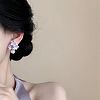 Resin Flower Stud Earrings for Women WG9B7DC-02-2