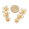 Alloy Stud Earrings EJEW-M092-01G-5