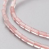 Cherry Quartz Glass Beads Strands G-C301-10-3