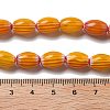 Handmade Millefiori Lampwork Beads Strands LAMP-F035-12J-4