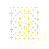 3D Metallic Star Sea Horse Bowknot Nail Decals Stickers MRMJ-R090-58-DP3205-1