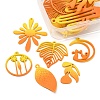1 Set Spray Painted Alloy Charms FIND-YW0003-11A-2