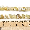 Natural Fire Crackle Agate Beads Strands G-H078-C49-6mm-05-5
