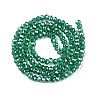 Electroplate Glass Beads Strands EGLA-A044-T2mm-A18-3
