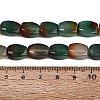 Natural Peacock Agate Beads Strands G-N362-19A-01-5