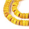 Handmade Millefiori Glass Beads Strands LAMP-T021-27B-01-3
