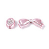 Pearlized Opaque Acrylic Beads OACR-T029-04C-2