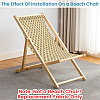 1Pc Anchor Pattern Chair Polycotton Cloth AJEW-GF0015-38G-4