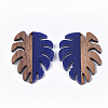 Resin & Walnut Wood Pendants LS-RESI-S358-57H-2