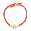 Adjustable Nylon Cord Bracelets BJEW-C096-01G-18-4