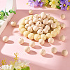 50Pcs Food Grade Eco-Friendly Silicone Beads SIL-TADJ0001-03F-5