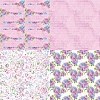 Flower Theme Scrapbook Paper SCRA-PW0010-16-2