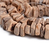 Coconut Beads Strands COCB-D005-01B-3