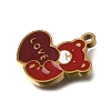 304 Stainless Steel Enamel Pendants SA-CBAA2E4-14G-2