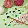 18Pcs 6 Styles Silicone Beads SIL-HS0001-08-5