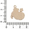 Christmas Alloy Enamel Pendants ENAM-I071-01KCG-07-3