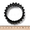 Bicone Natural Obsidian Beads Stretch Bracelets for Women Men BJEW-C097-05E-5
