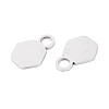 304 Stainless Steel Charms LS-STAS-T070-13P-2