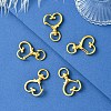 20Pcs 4 Styles Heart/Star Alloy Swivel Clasps FIND-YW0005-60-5