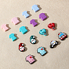 CHGCRAFT 16Pcs 16 Styles Medical Theme Food Grade Eco-Friendly Silicone Focal Beads SIL-CA0003-31-6