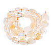 Natural Citrine Beads Strands G-T138-22-3